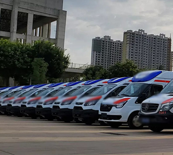 阆中市服务车队展示